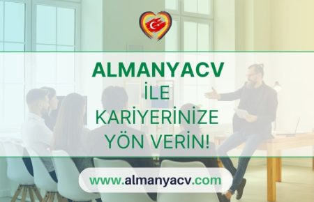 Almanyacv ile Almanya kariyerinize yön verin!